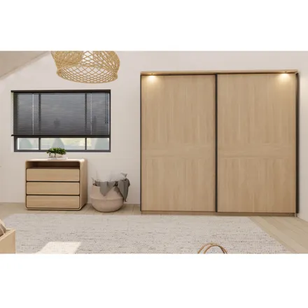 Riidekapp Lago 2lu 241 liivatamm