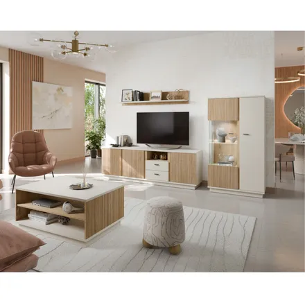 Diivanilaud Mosano 102x65 cremona tamm/kašmiir