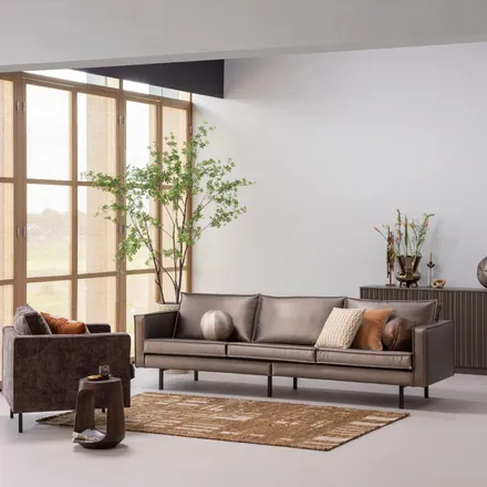 WOOOD Diivan Rodeo metallik vaskpruun