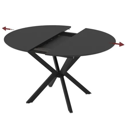 Pikendatav söögilaud Diano D110/144 must