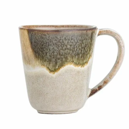 Bloomingville tass Jules 450 ml roheline/beež