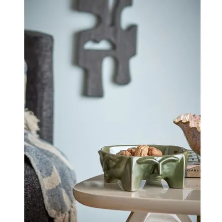 Bloomingville dekoratiivne kauss Amilia roheline