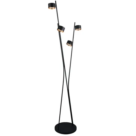 Select põrandavalgusti Coda must