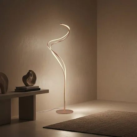 Select põrandalamp Nala kuldne