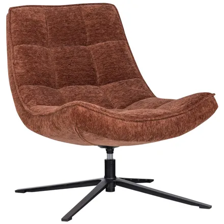 WOOOD pöörlev tugitool Maudi pruun