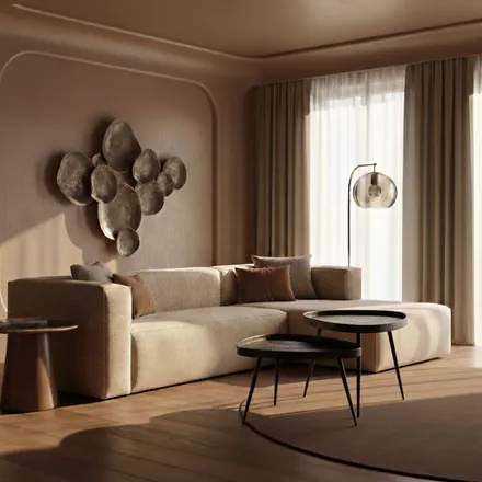 WOOOD nurgadiivan Bean taupe parem