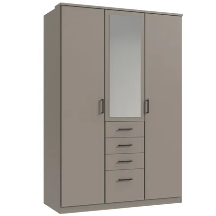 Riidekapp+peegel Cottbus 3u4s sahara