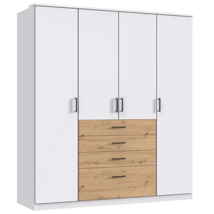 Riidekapp Cottbus 4u4s artisan/valge