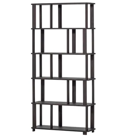 WOOOD raamaturiiul Riss pruun