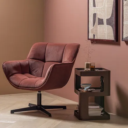 WOOOD abilaud Riv lillakaspruun