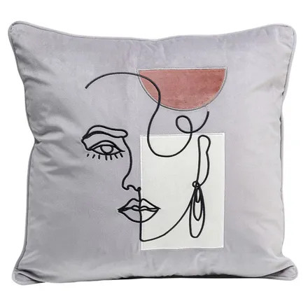 Dekoratiivpadi Mademoiselle 45x45 hall