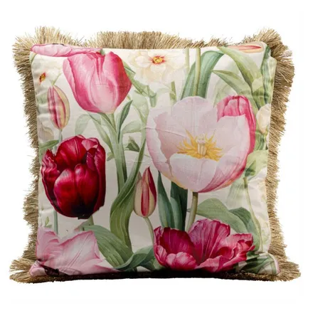 Dekoratiivpadi Tulips 45x45 roosa