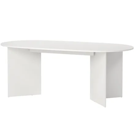 Söögilaud Family 100x200 valge