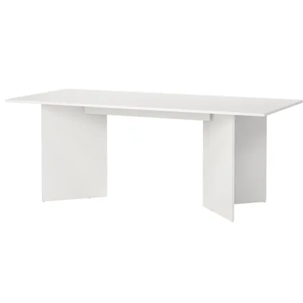 Söögilaud Family 90x200 valge