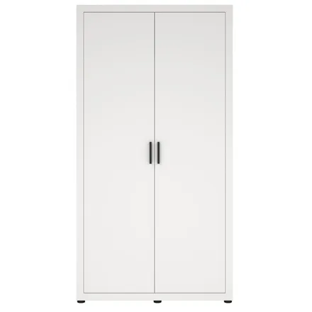 Riidekapp Mira 2u valge