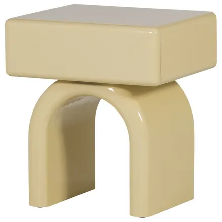 WOOOD abilaud Zorel 57x50 helekollane