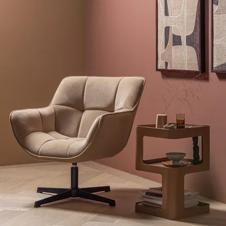 WOOOD pöörlev tool Wibo beež