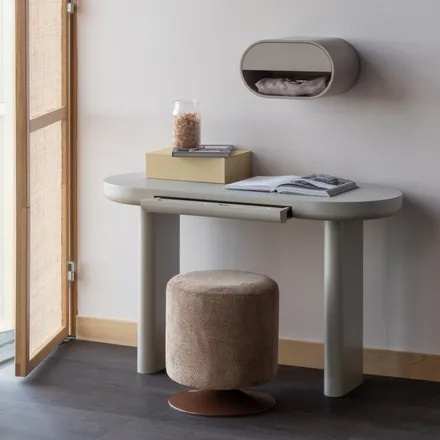 WOOOD abilaud/öökapp Momo taupe