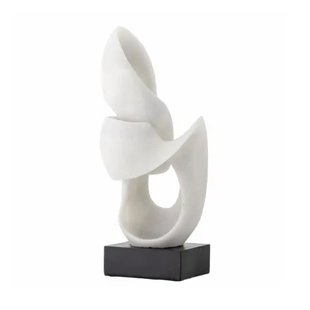 Bloomingville dekoratiivkuju Alistair H43 valge