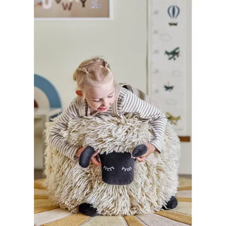 Bloomingville tumba Dolly H50 valge