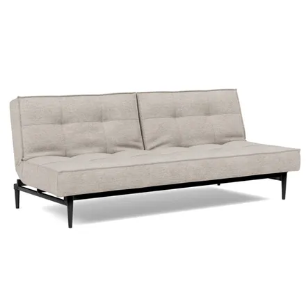 Innovation diivanvoodi Splitback styletto black 115 helebeež