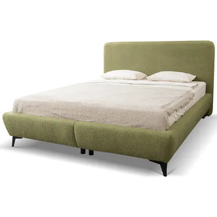 Pesukastiga voodi Elena 160x200 roheline