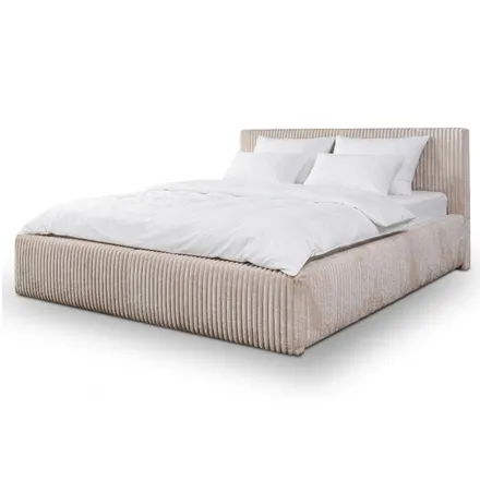 Pesukastiga voodi Farese 140x200 kreem