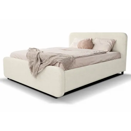 Pesukastiga voodi Hogan 160x200 kreem