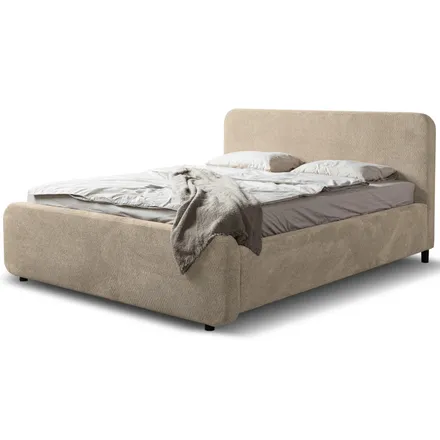 Pesukastiga voodi Hogan 180x200 beež