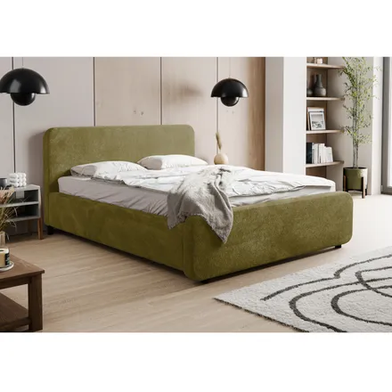 Pesukastiga voodi Hogan 180x200 roheline