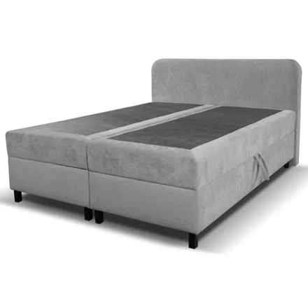 Kontinentaalvoodi Viva 160x200 helehall