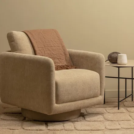 WOOOD pöörlev tugitool Oscar natural