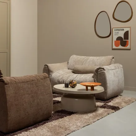 WOOOD seinapeegel Leif 38x64 pruun