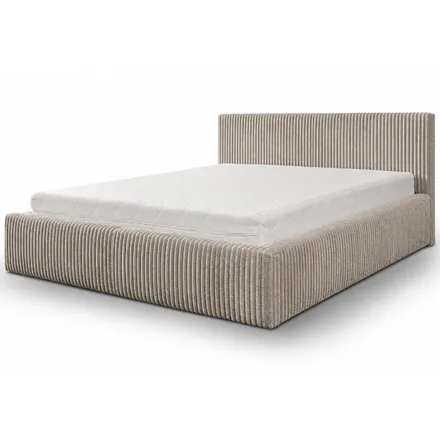 Pesukastiga voodi Farese 160x200 tumebeež