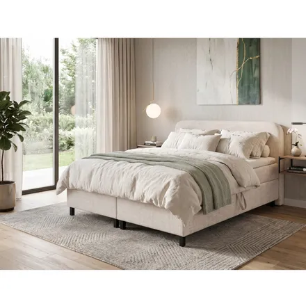 Kontinentaalvoodi Viva 180x200 helebeež