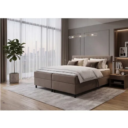 Kontinentaalvoodi Pilar 180x200 hallikasbeež