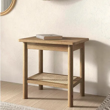 Vipack öökapp Olive tamm/rotang