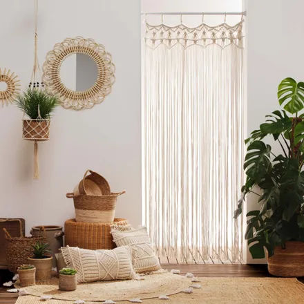 Dekoratiivpadi Macrame 40x40 beež