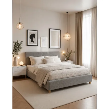 Sleepwell Red Lift Up pesukastiga voodi 140x200 hall