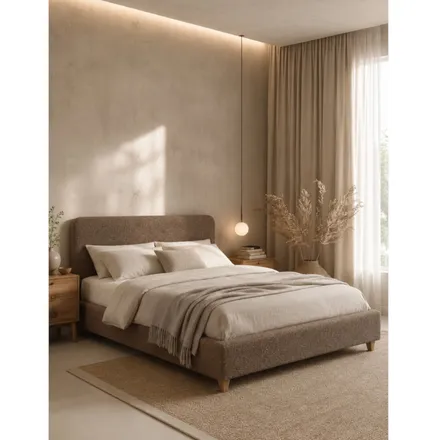 Sleepwell Red Lift Up pesukastiga voodi 140x200 tumebeež