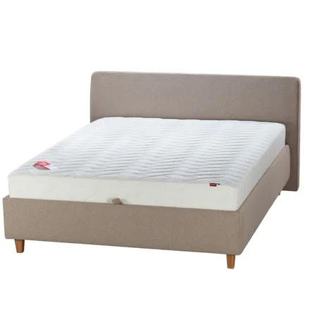 Sleepwell Red Lift Up pesukastiga voodi 180x200 tumebeež