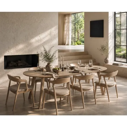 WOOOD söögilaud Tablo 90x220 hall