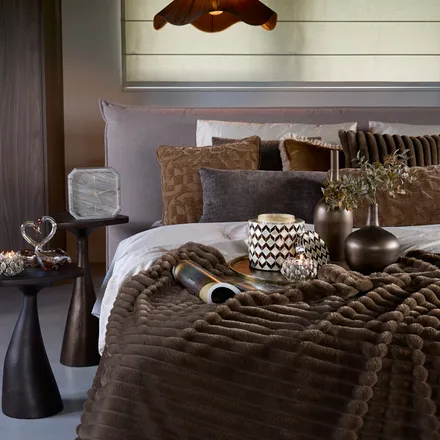 Light&Living dekoratiivpadi Hato 43x43 pruun