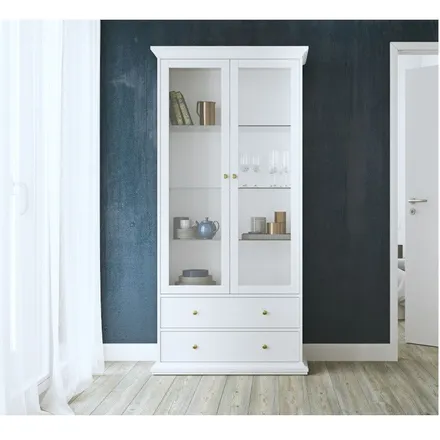 Vitriinkapp Paris 2u2s valge