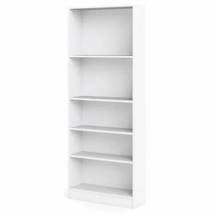 Raamaturiiul Basic valge