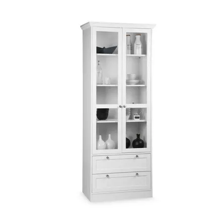 Vitriinkapp Landwood 2u2s valge