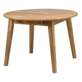 Pikendatav söögilaud Basel 90x90/130 õlitatud tamm