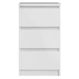 Kummut öökapp Naia 3s valge/kõrgläige