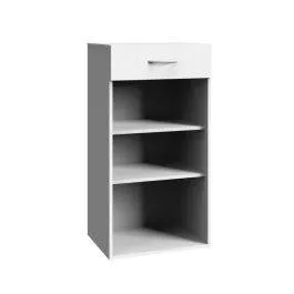 Riiul Multiraum valge 45 cm
