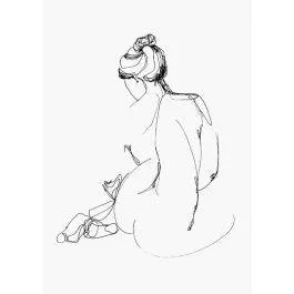 Poster Naine 50x70 cm